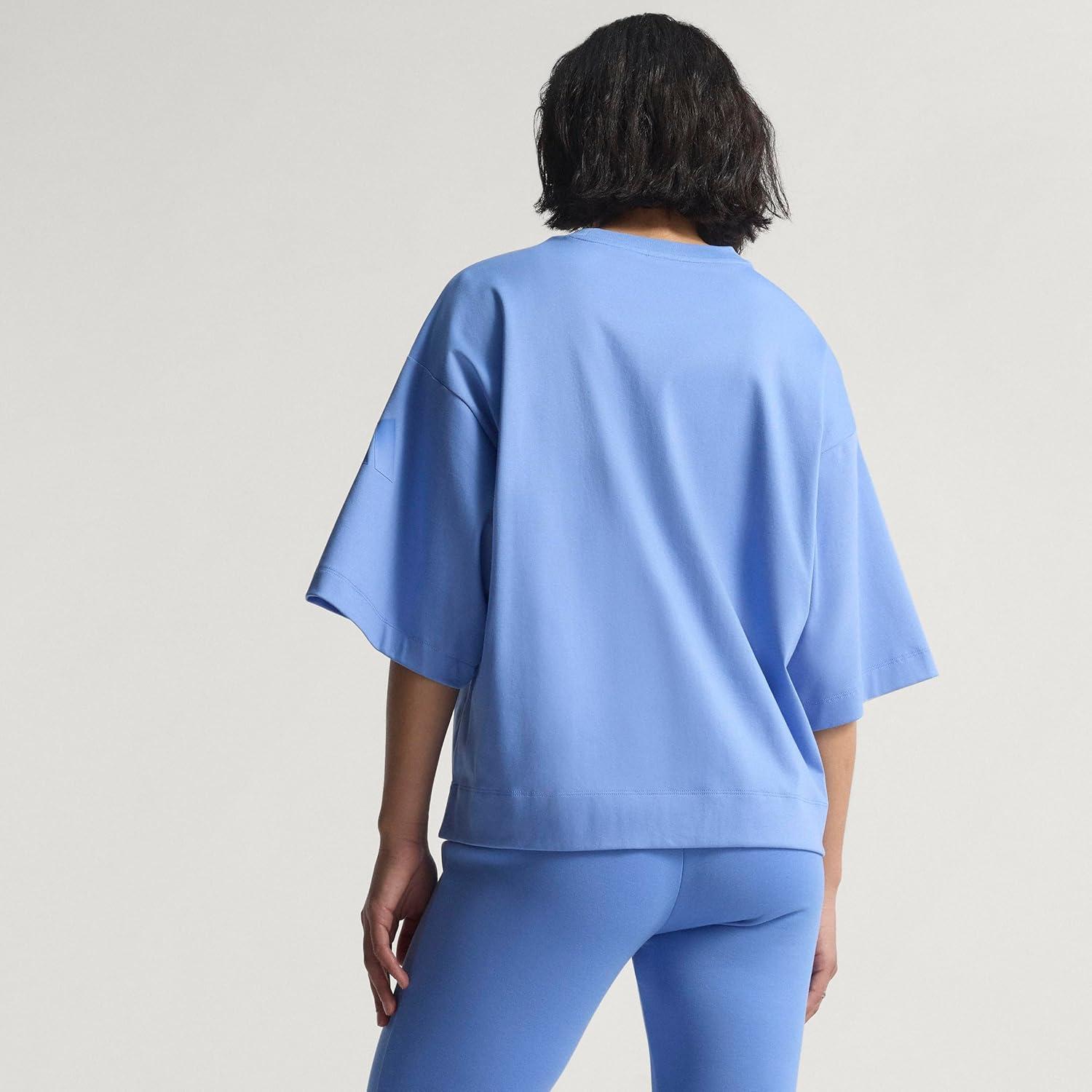 imageadidas Womens All Szn Soft Lux Loose TShirtBlue Fusion