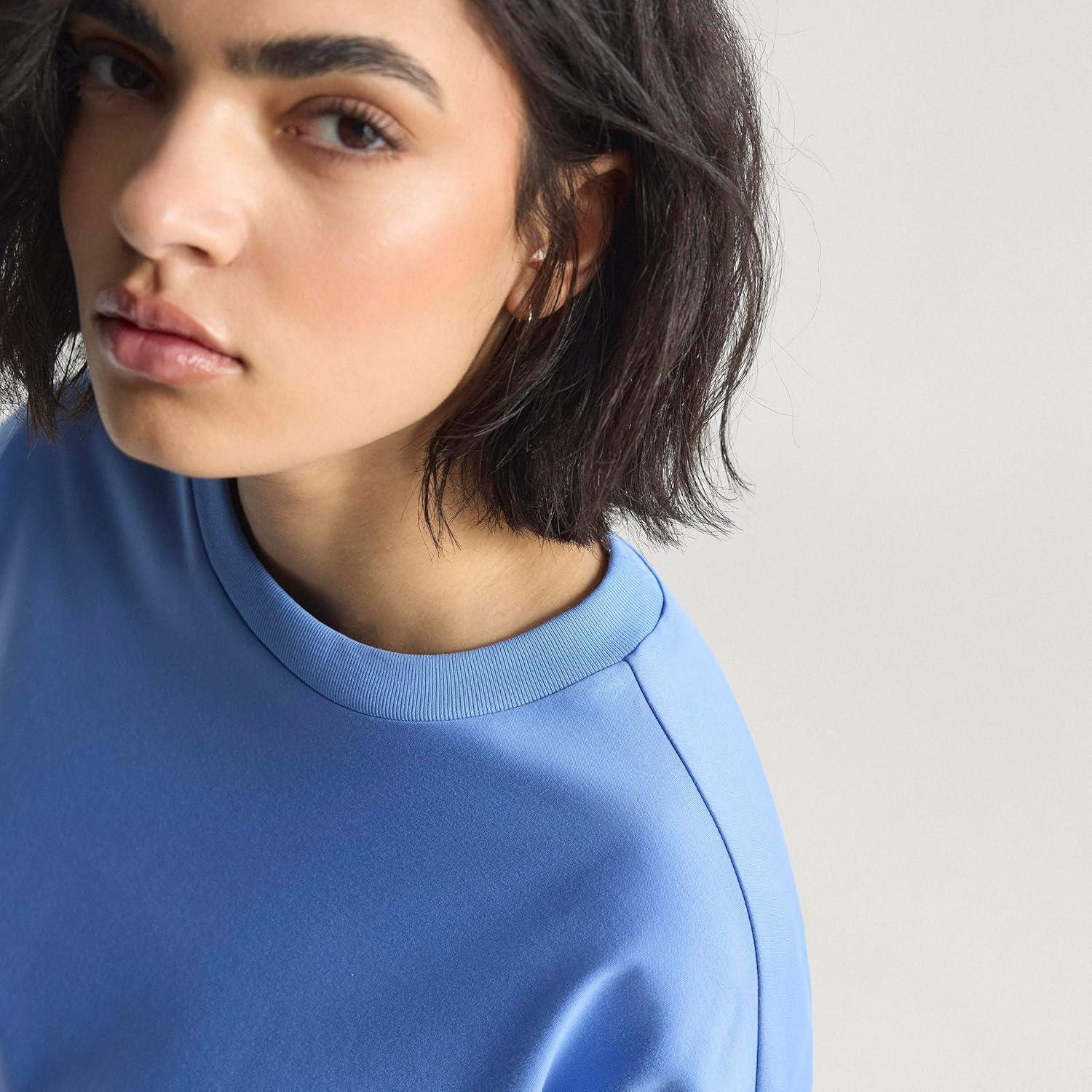 imageadidas Womens All Szn Soft Lux Loose TShirtBlue Fusion