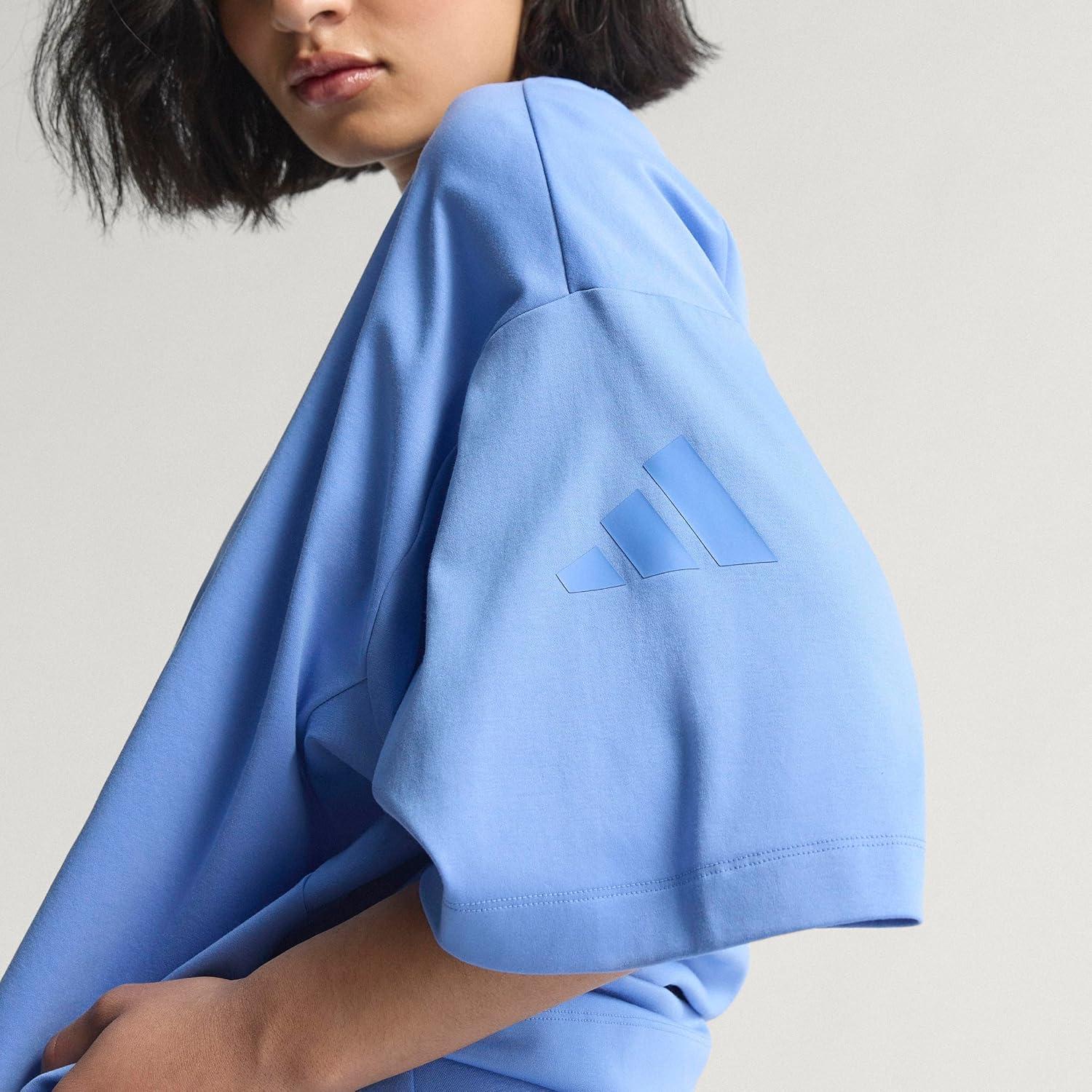 imageadidas Womens All Szn Soft Lux Loose TShirtBlue Fusion