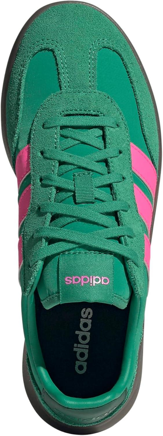 imageadidas Womens Barreda Decode SneakerSemi Court GreenLucid PinkCollegiate Green