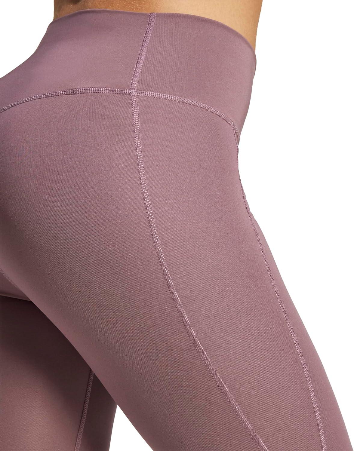 imageadidas Womens Optime Essentials Stash 34 LeggingsShadow Fig