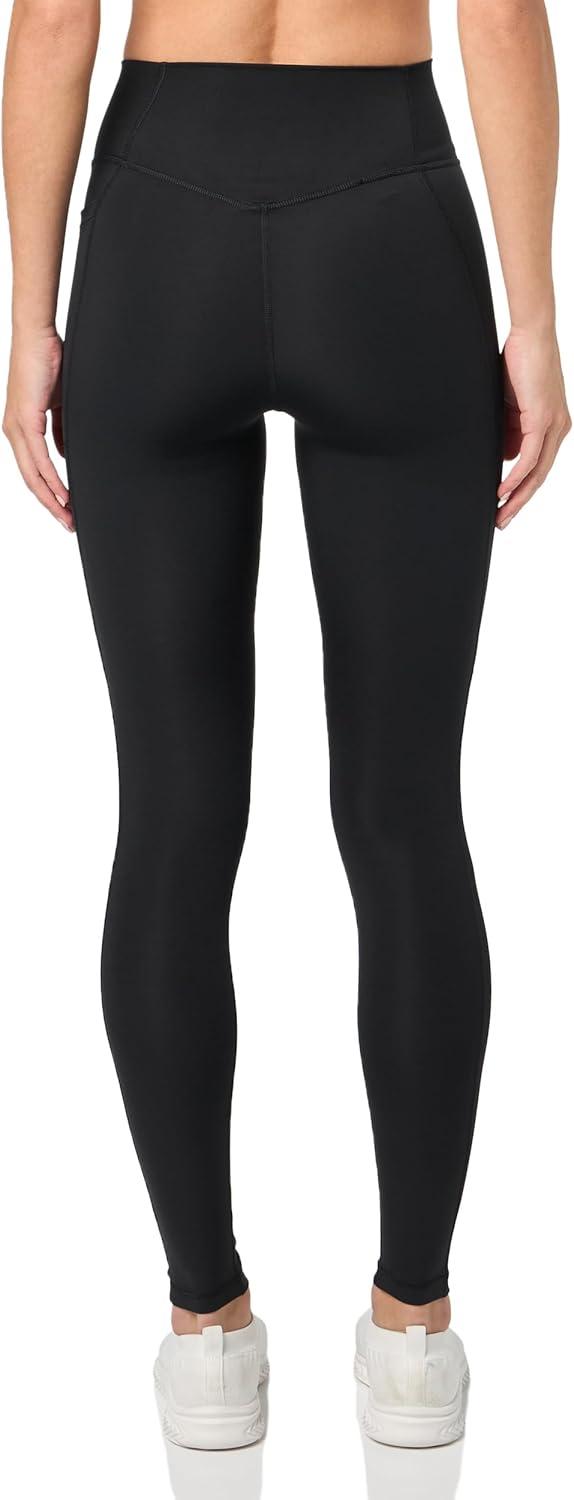 imageadidas Womens Optime Essentials Stash Pocket Full Length LeggingsBlack