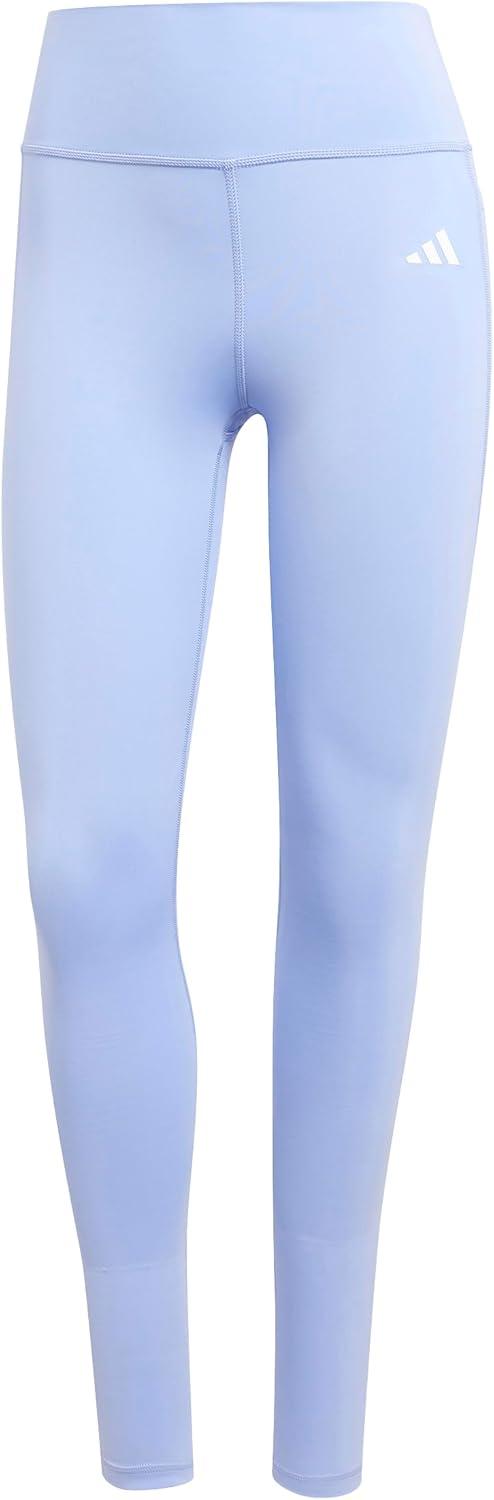 imageadidas Womens Optime Essentials Stash Pocket Full Length LeggingsBlue Spark