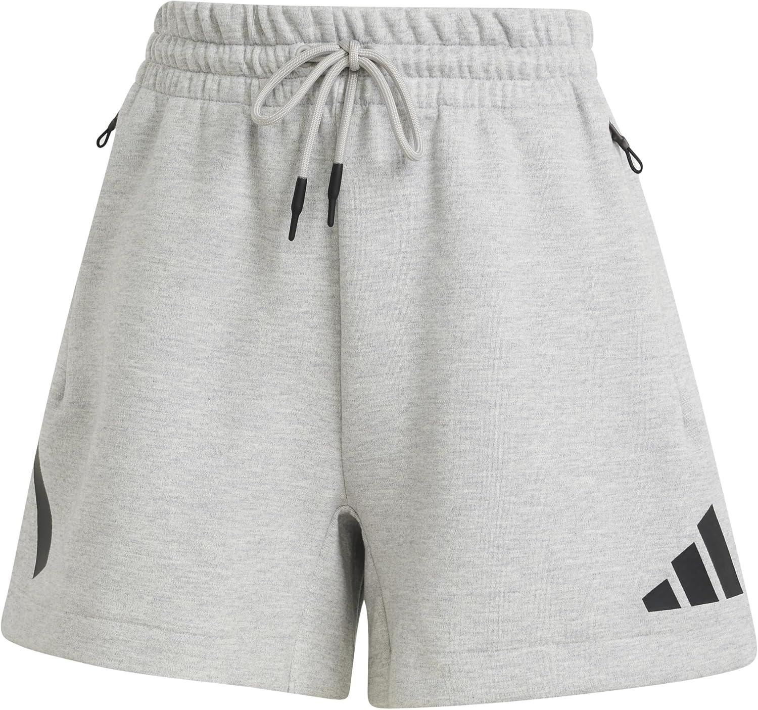 imageadidas Womens Zne ShortsMedium Grey Heather