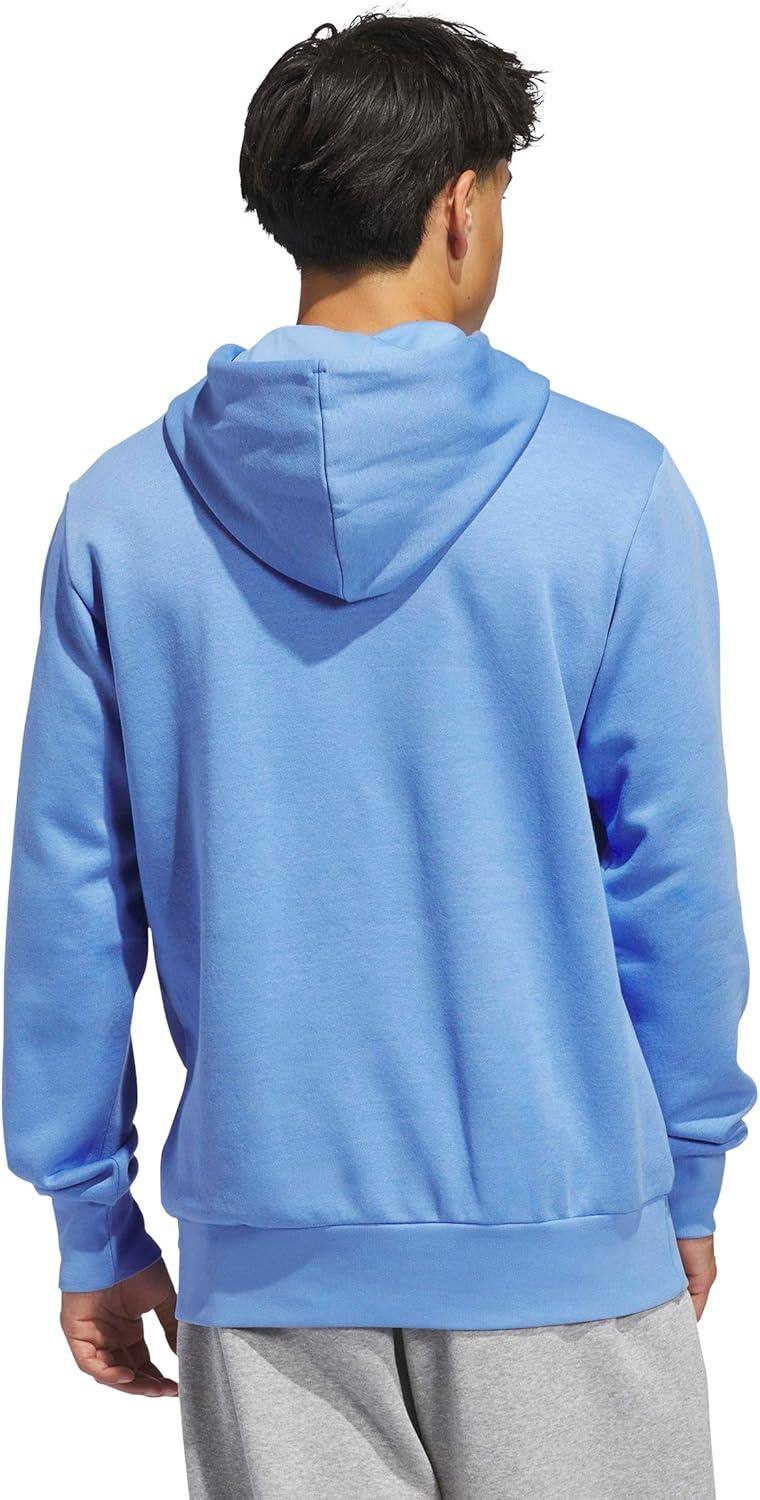 imageadidas mens Big Logo Graphic HoodieBlue Fusion