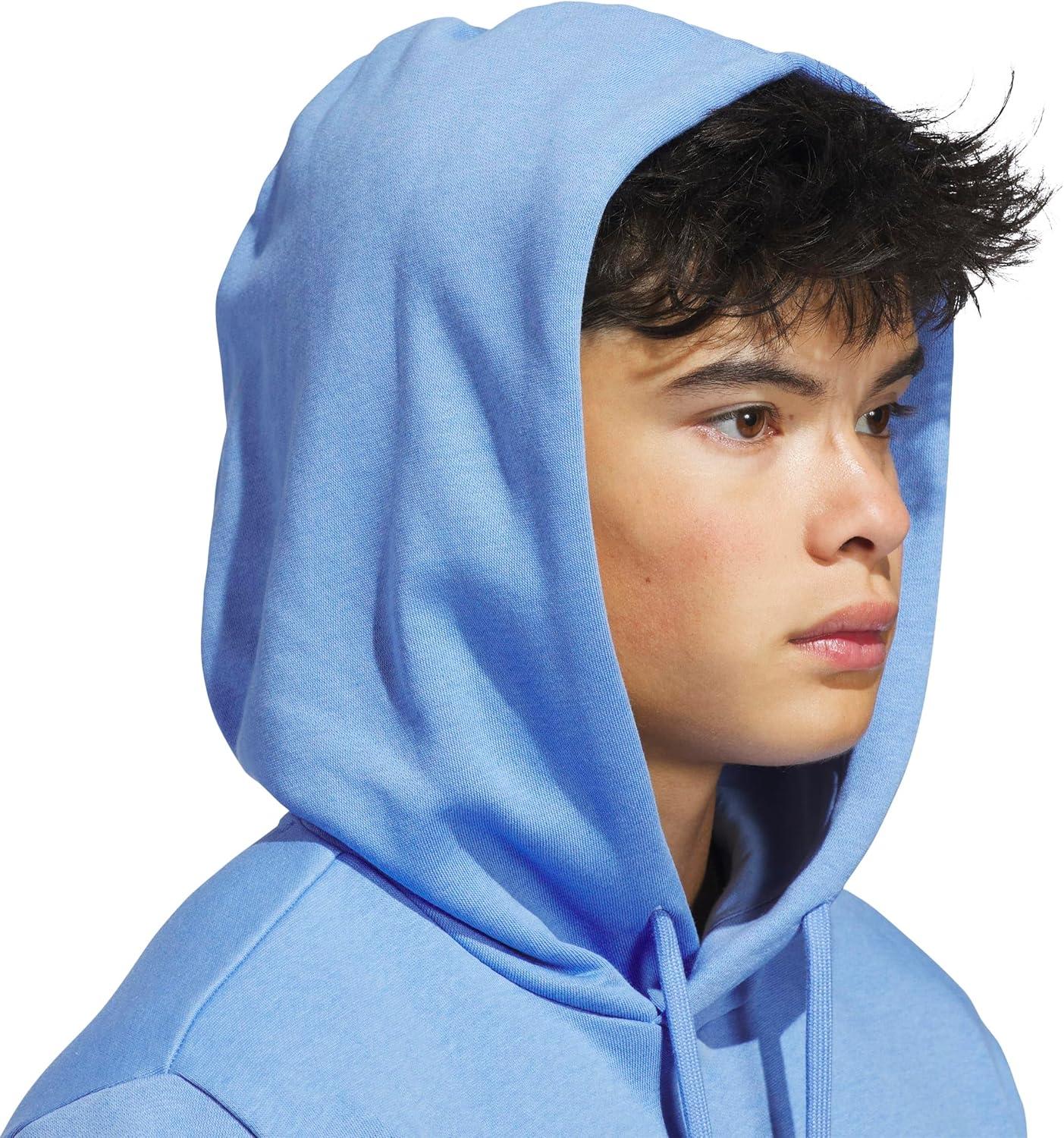 imageadidas mens Big Logo Graphic HoodieBlue Fusion