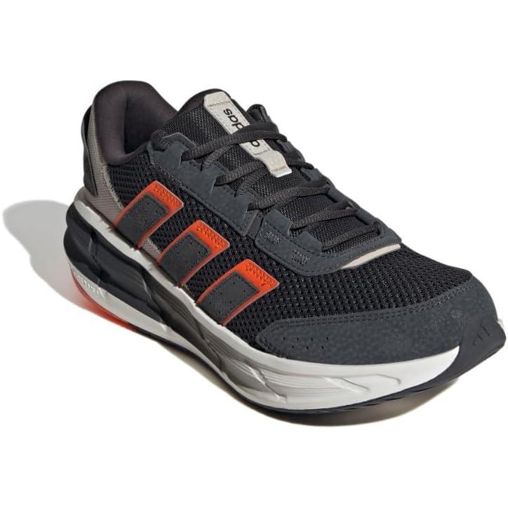 imageadidas Mens Astrastar SneakerCarbonCarbonImpact Orange