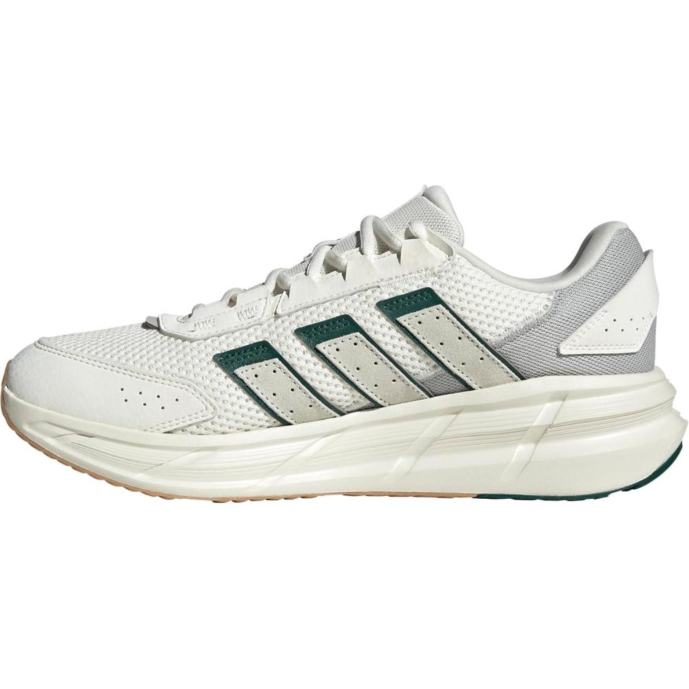 imageadidas Mens Astrastar SneakerOff WhiteCollegiate GreenGrey