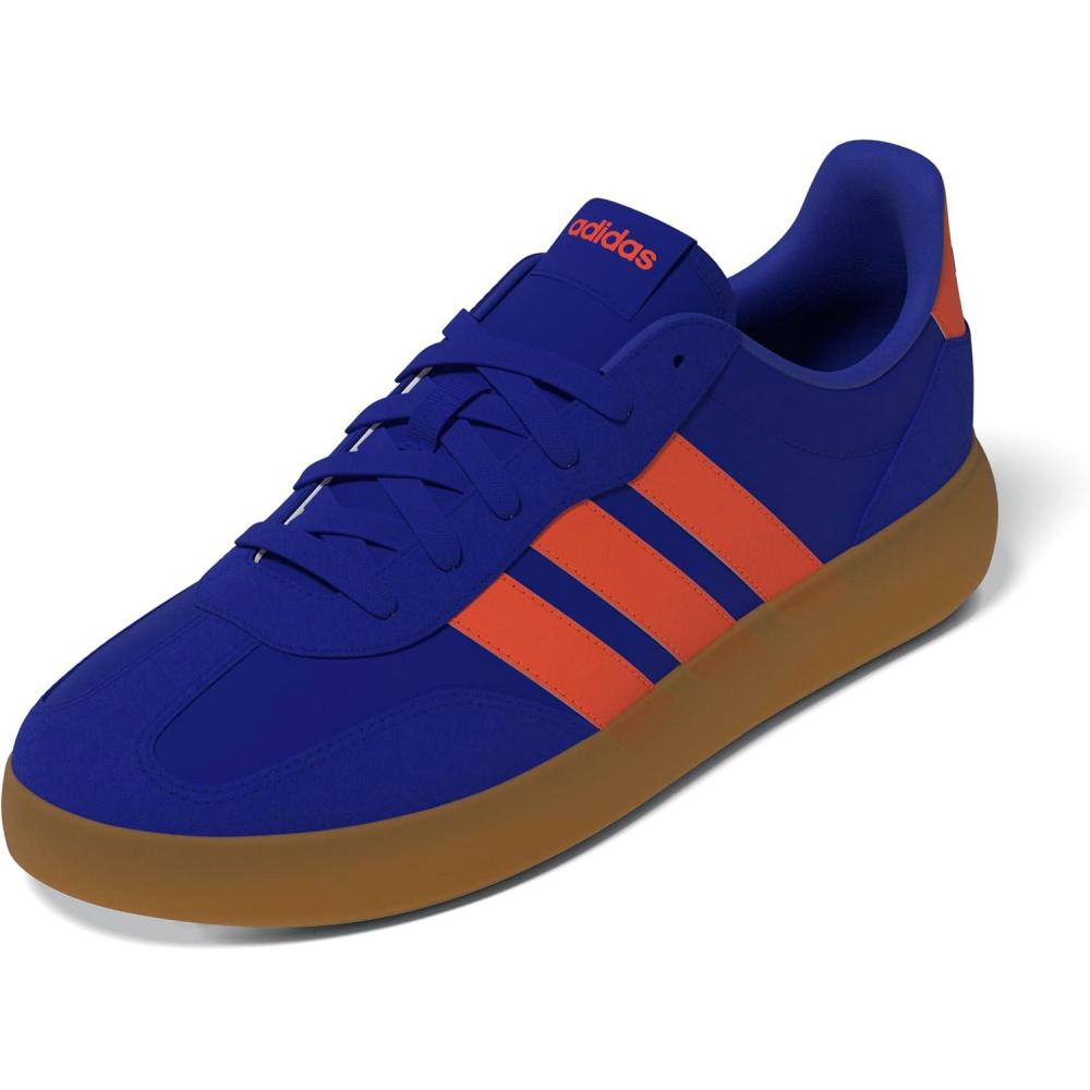 imageadidas Mens Barreda Decode ShoesSemi Lucid BlueImpact OrangeGum10