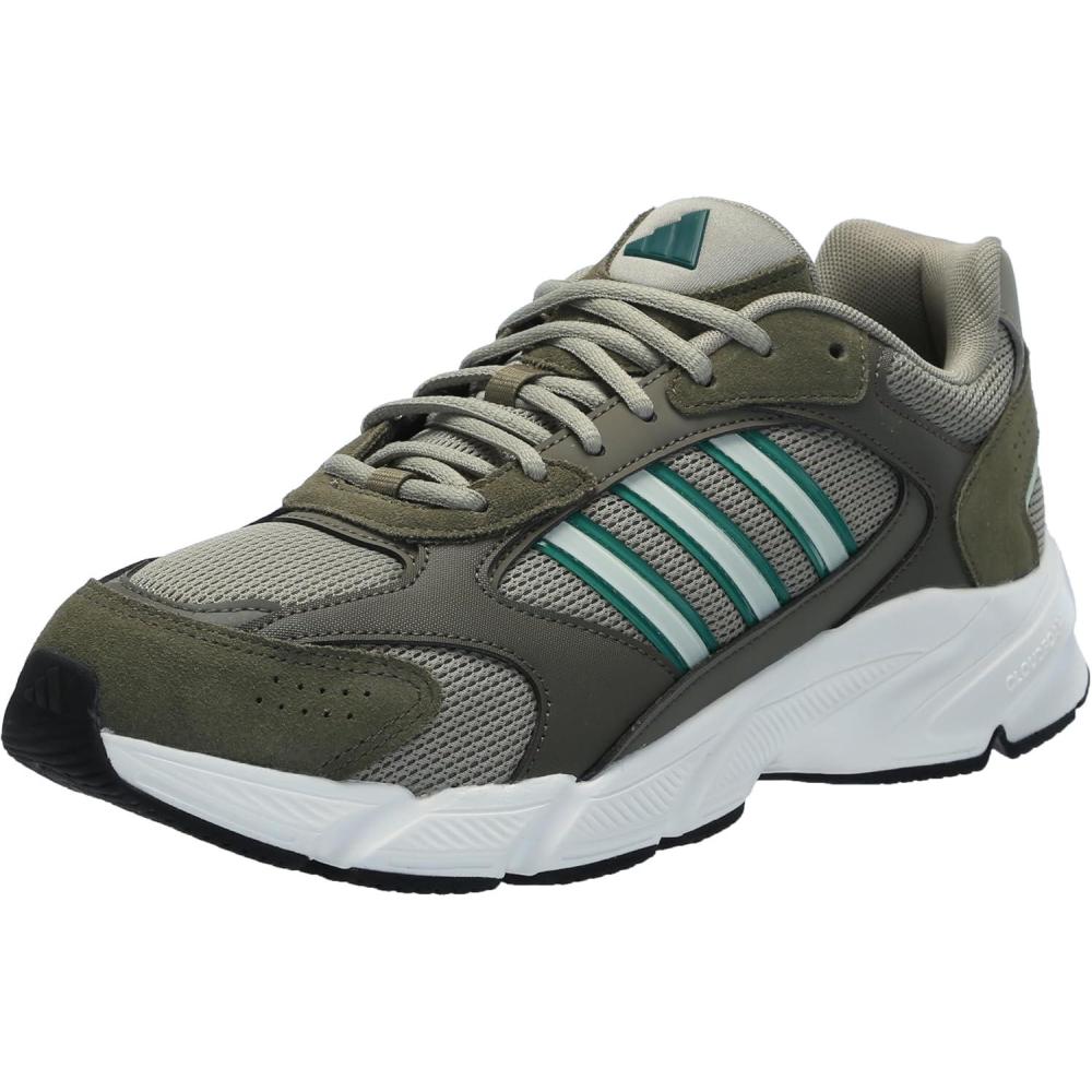 imageadidas Mens CrazyChaos 2000 SneakerSilver PebbleLinen GreenOlive Strata