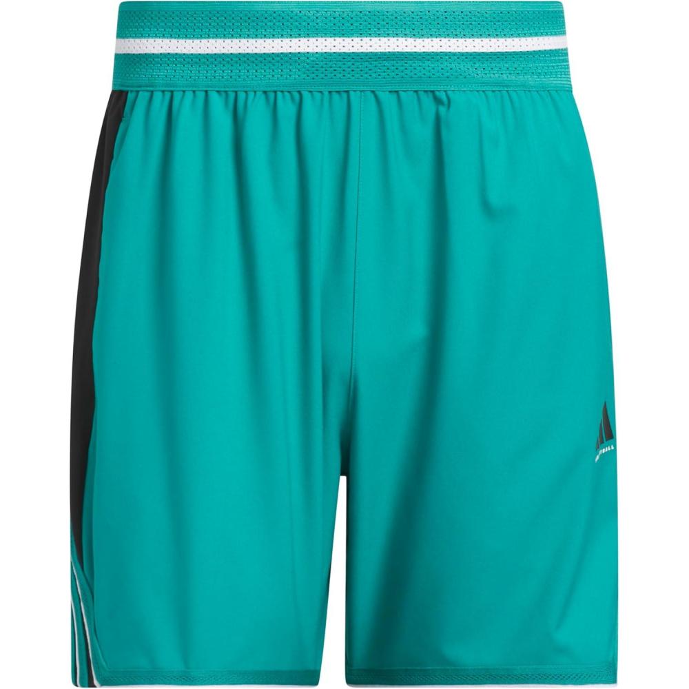 imageadidas Mens Crazylite Basketball ShortsPure TealBlack