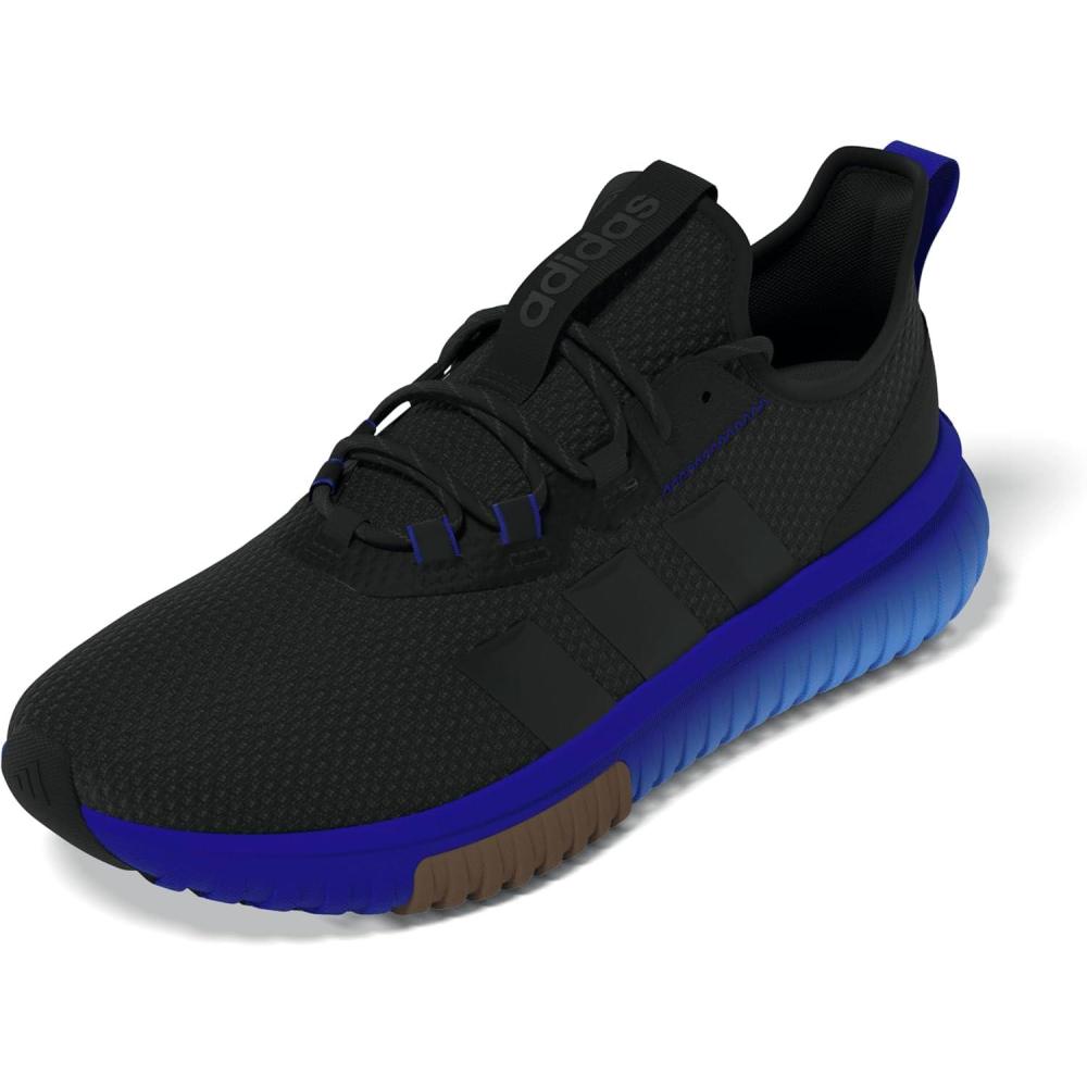 imageadidas Mens Kaptir 40BlackBlackLucid Blue