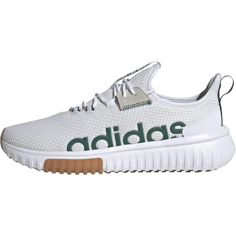 imageadidas Mens Kaptir 40WhiteCollegiate GreenGum