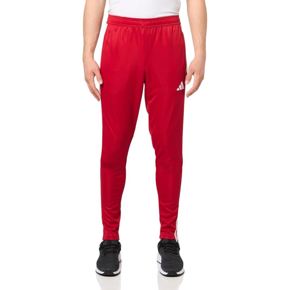 imageadidas Mens Tiro 25 Essentials Training PantsTeam Power RedWhite