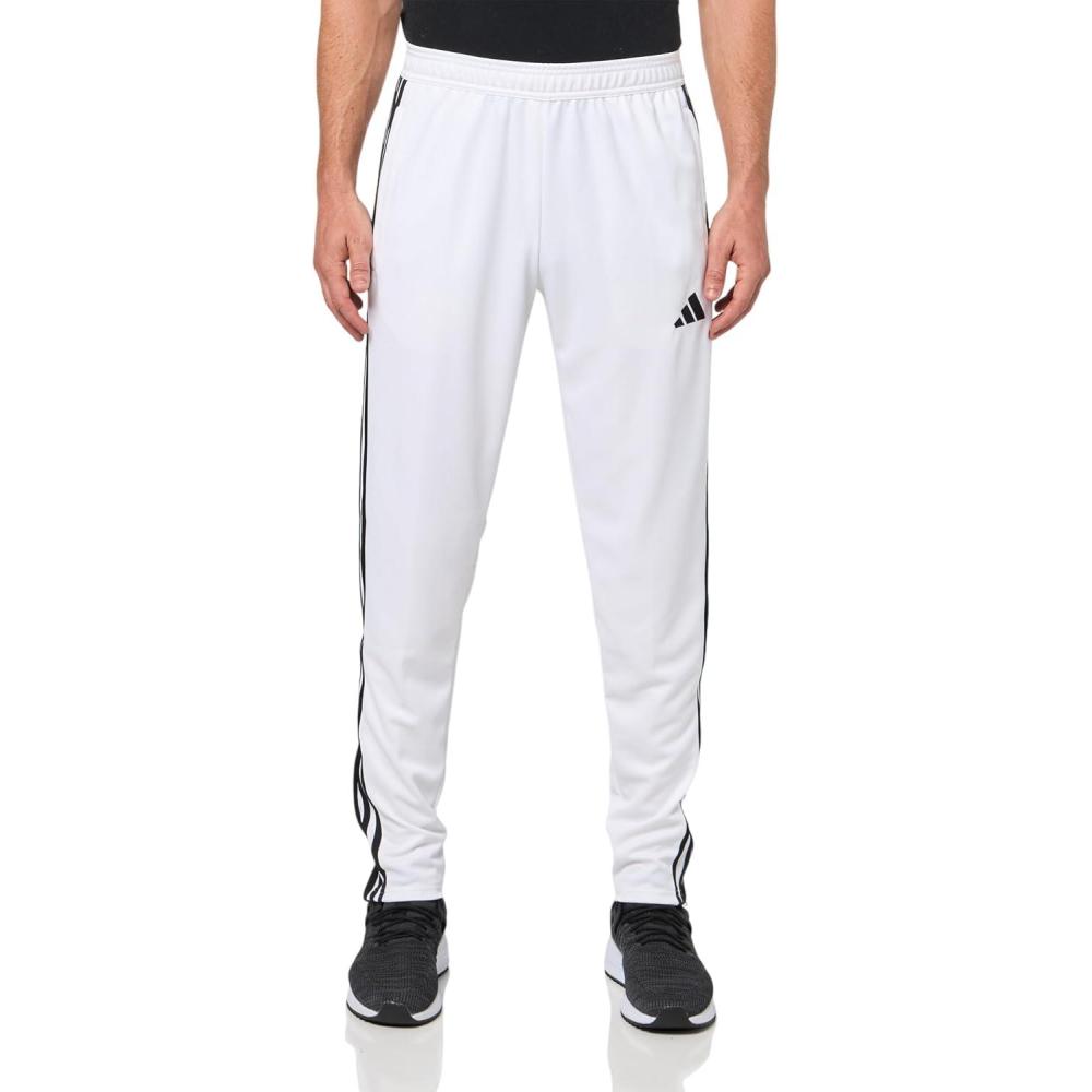 imageadidas Mens Tiro 25 Essentials Training PantsWhiteBlack