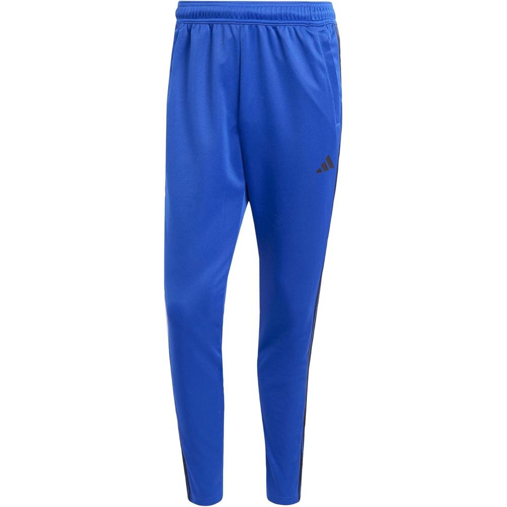 imageadidas Mens Train Essentials 3Stripes PantsSemi Lucid Blue