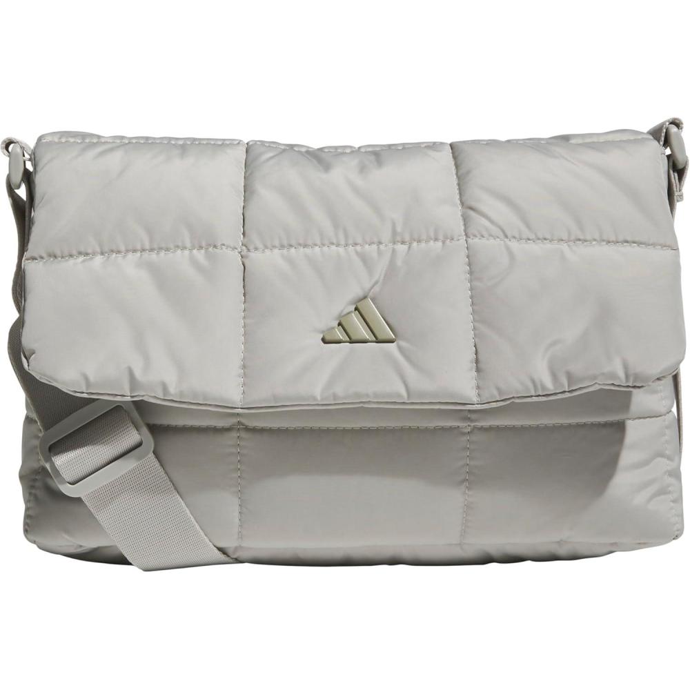 imageadidas Puffer Bag Crossbody for Women  QuiltedMetal Grey