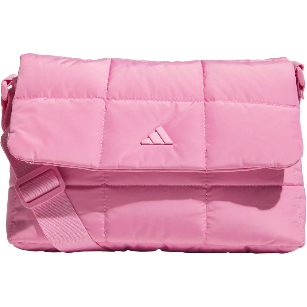 imageadidas Puffer Bag Crossbody for Women QuiltedTropic Bloom