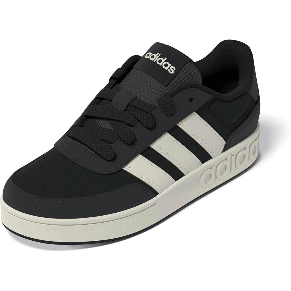 imageadidas UnisexChild Breakbase SneakerBlackOff WhiteCarbon