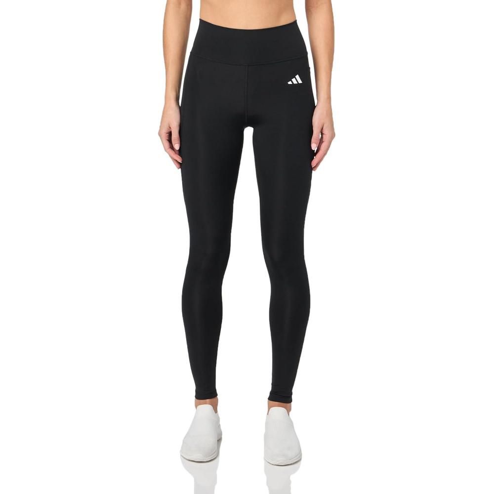 imageadidas Womens Optime Essentials Stash Pocket Full Length LeggingsBlack