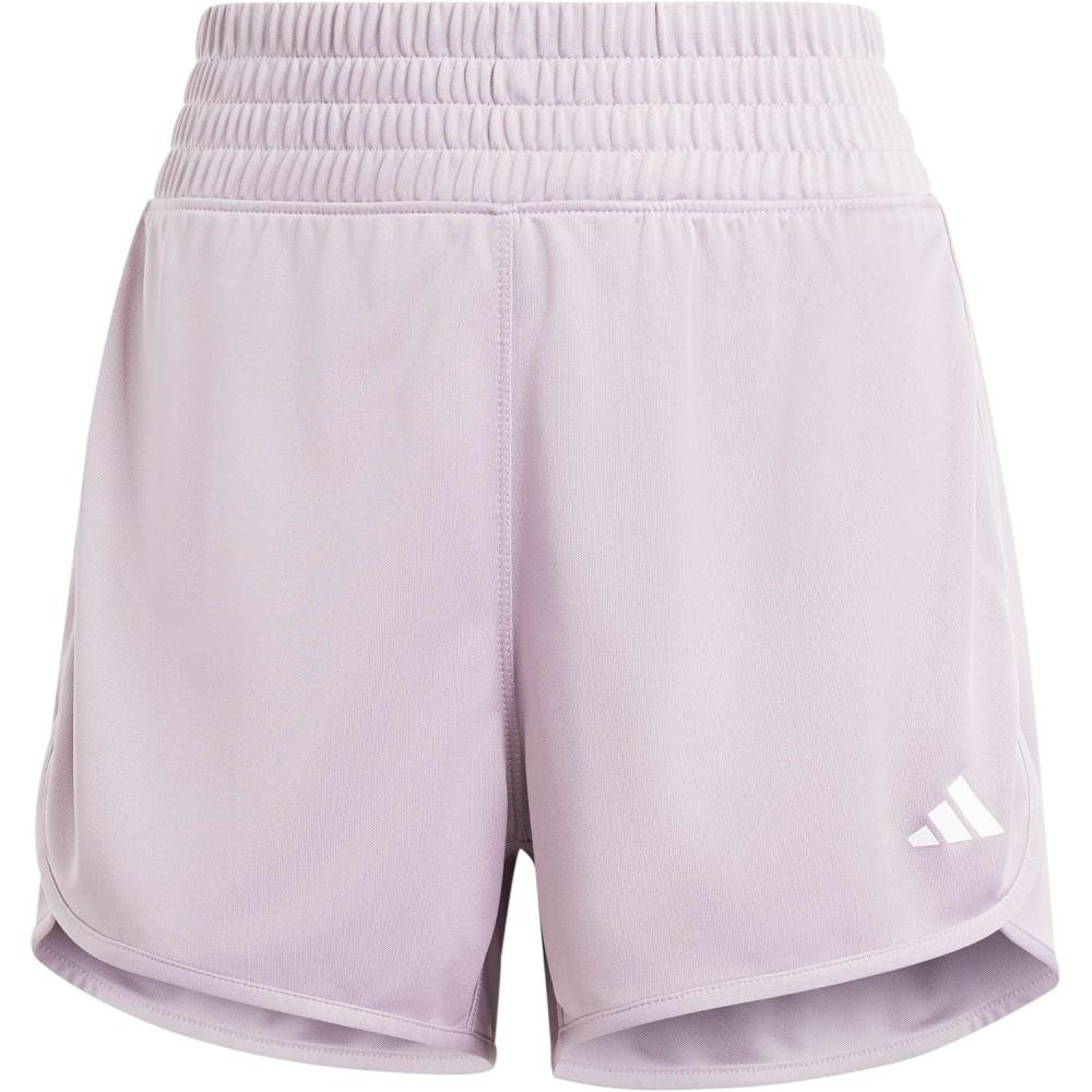 imageadidas Womens Pacer Essentials Knit HighRise Training ShortsPreloved Fig
