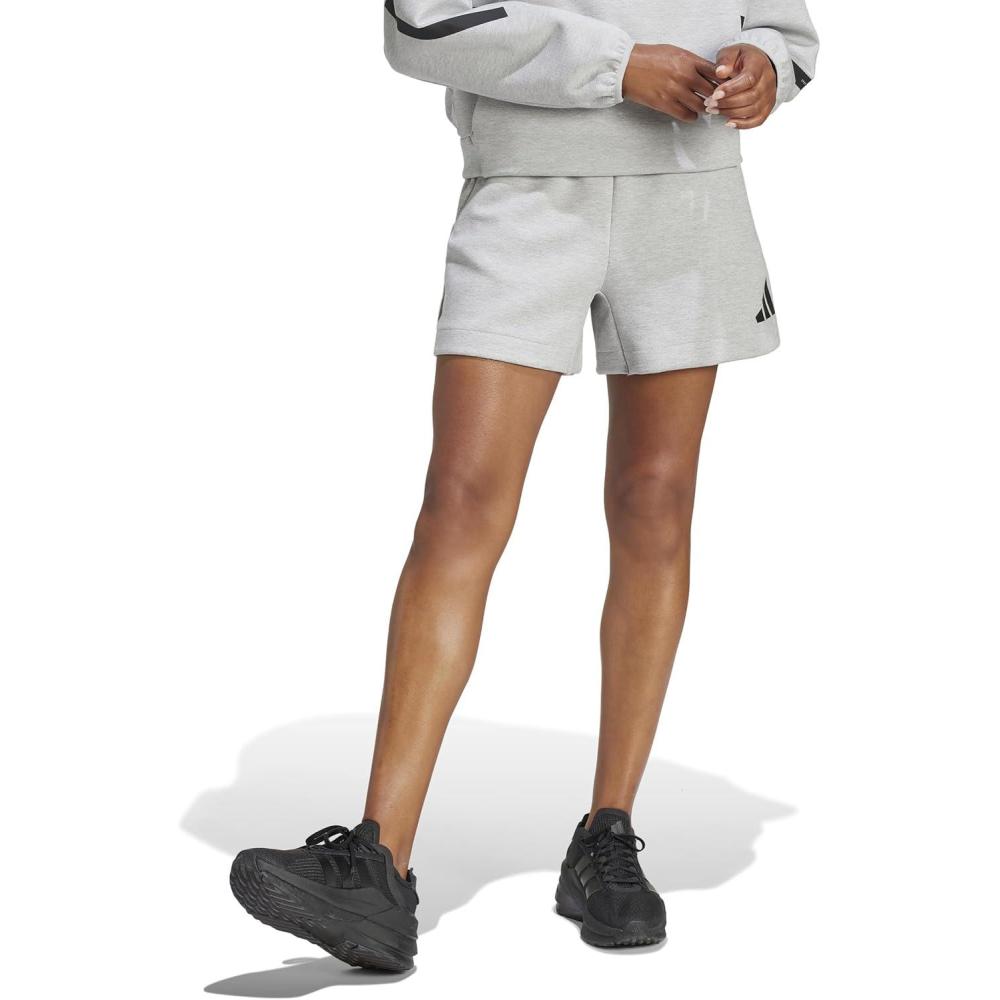 imageadidas Womens Zne ShortsMedium Grey Heather