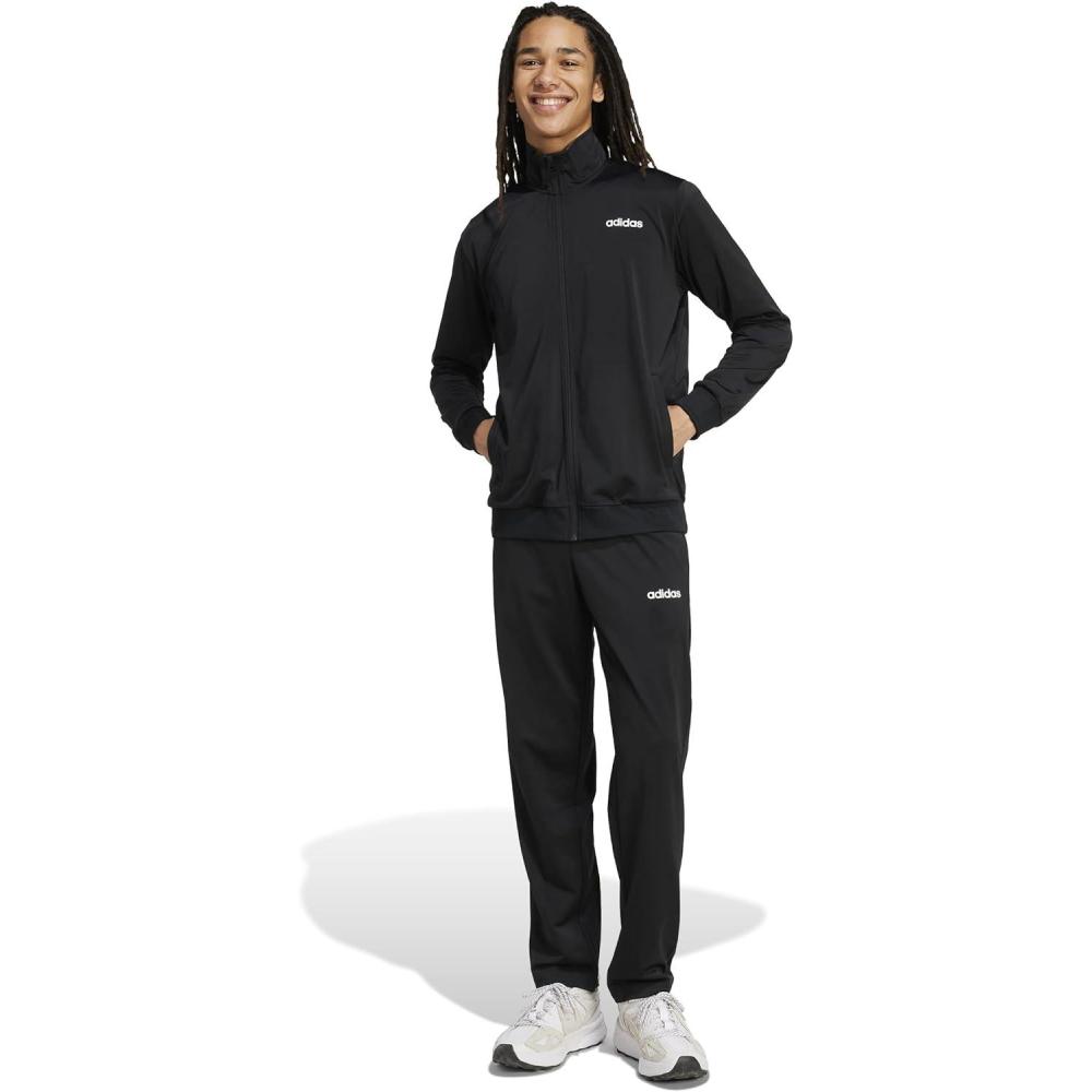imageadidas mens Train Linear Track SuitBlack