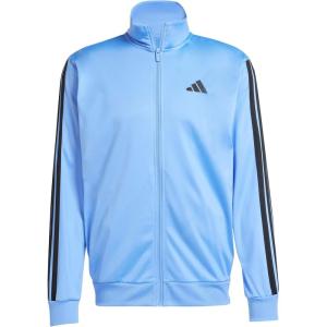 adidas Men’s 3-Stripes Tricot Track Top(Blue Fusion)