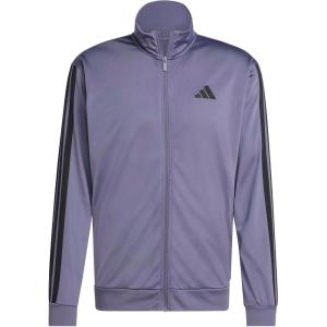 adidas Men’s 3-Stripes Tricot Track Top(Preloved Violet)