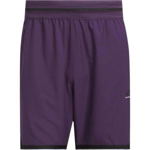 adidas Men’s Crazylite Basketball Shorts(Aurora Plum/Black)