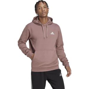 adidas Men’s Essentials Fleece Hoodie(Wonder Oxide/Black)