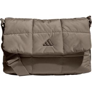 adidas Puffer Bag Crossbody for Women – Quilted(Chalky Brown)