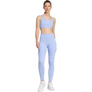 adidas Women’s Optime Essentials Stash Pocket Full Length Leggings(Blue Spark)