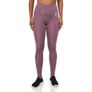 adidas Women’s Optime Essentials Stash Pocket Full Length Leggings(Shadow Fig)