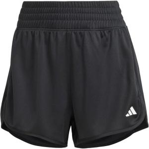 adidas Women’s Pacer Essentials Knit High-Rise Training Shorts(Black)