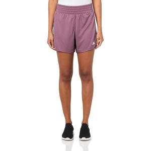 adidas Women’s Pacer Essentials Knit High-Rise Training Shorts(Shadow Fig)