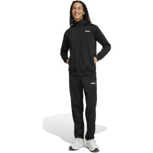 adidas mens Train Linear Track Suit(Black)
