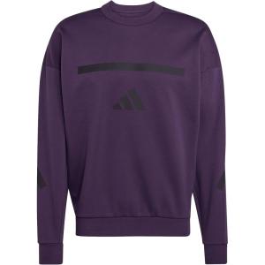 adidas mens Z.n.e. Sweatshirt(Aurora Plum)