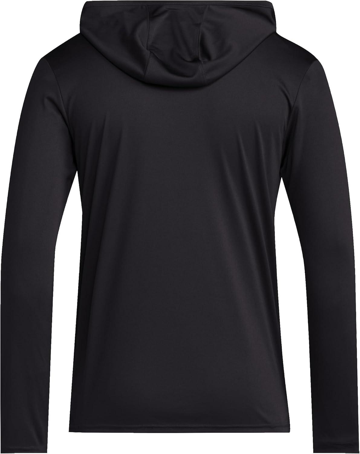 imageadidas Mens NCAA Designed for Training Team HoodieBlackTeam Royal BlueNcaa Kansas