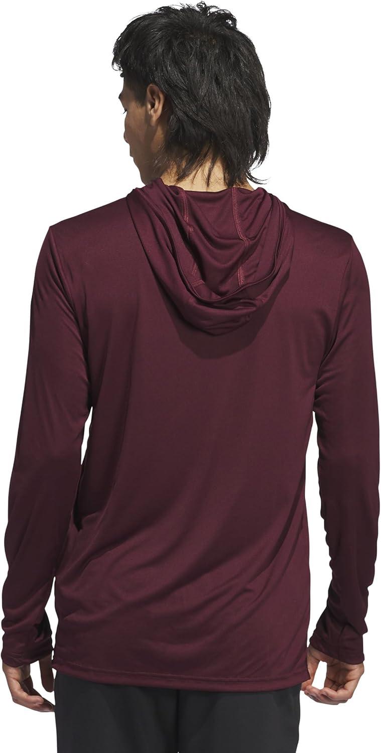 imageadidas Mens NCAA Designed for Training Team HoodieTeam MaroonTexas Am