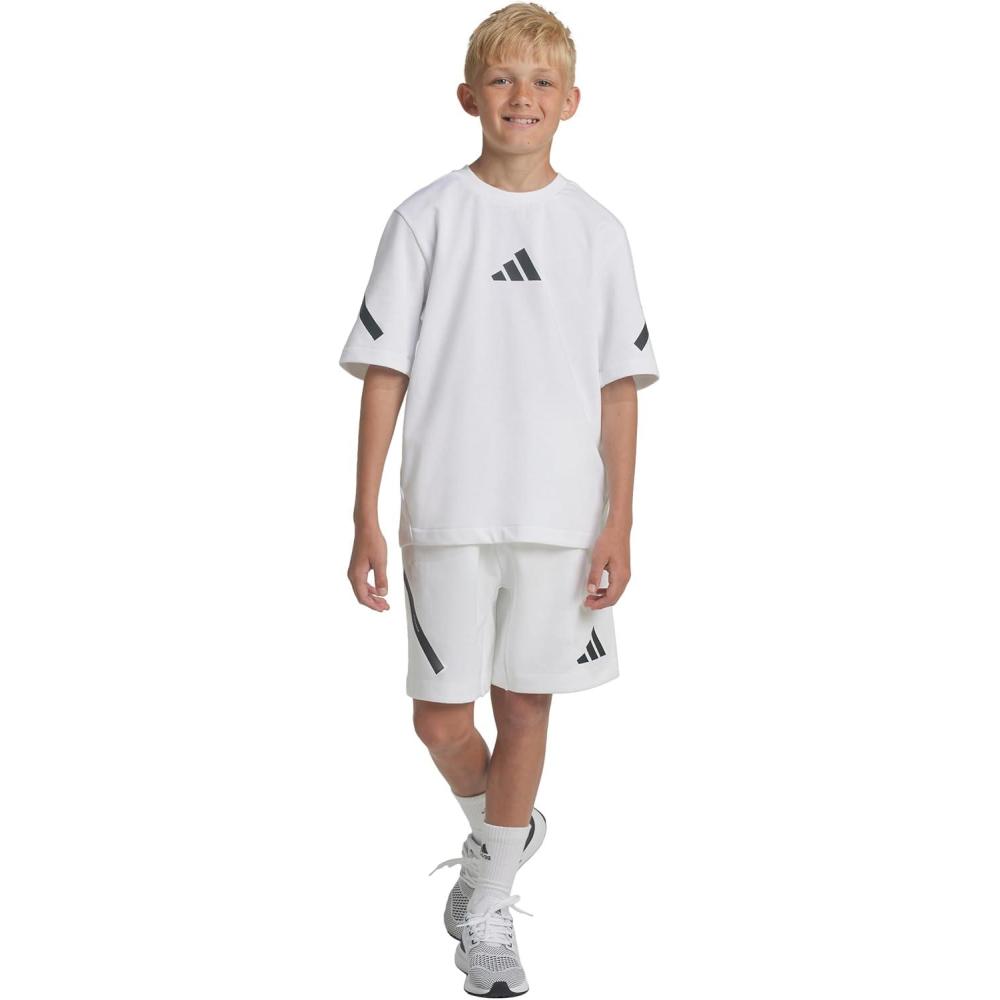 imageadidas Kids Zne ShortsWhiteBlack