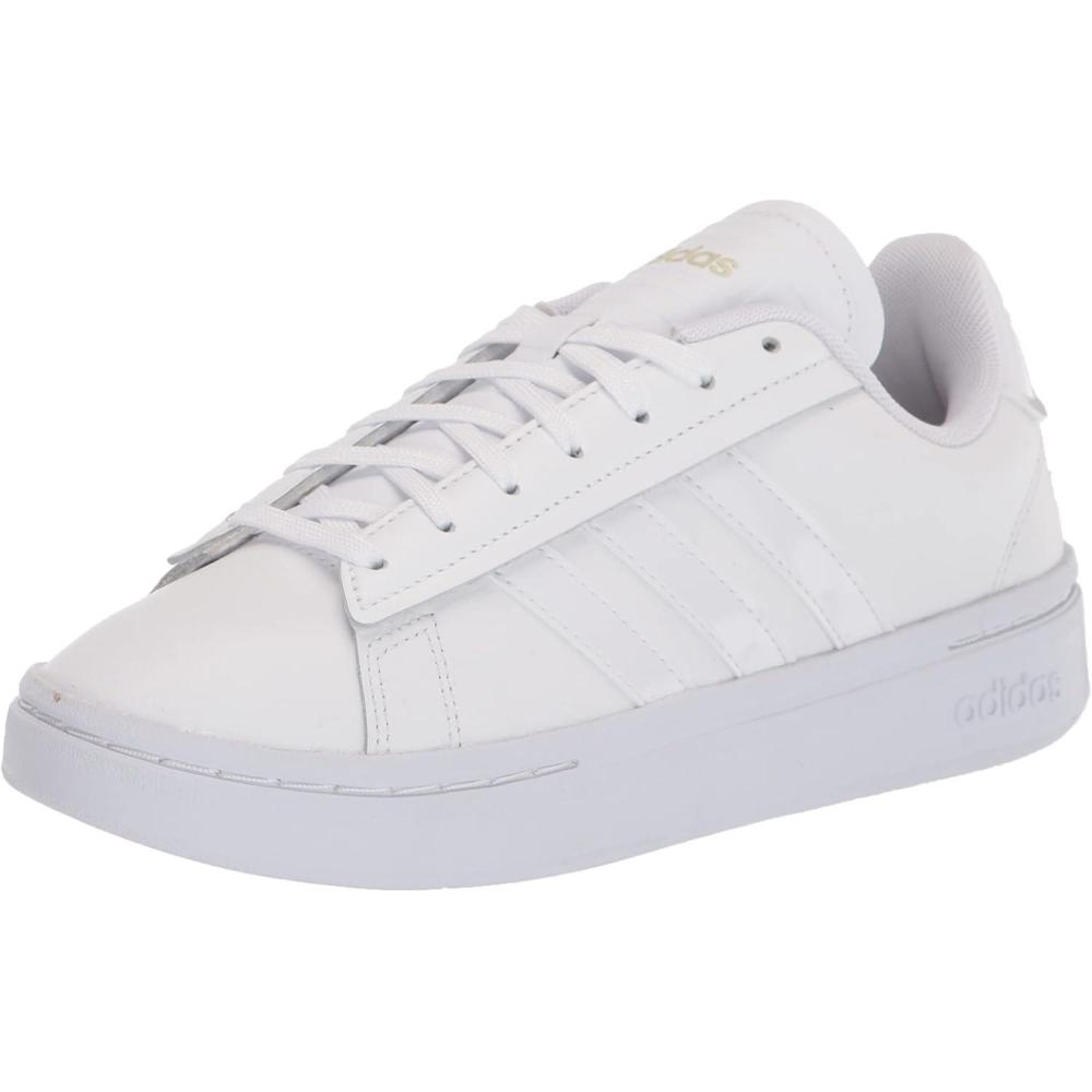 imageadidas Womens Grand Court Alpha 00sCloud WhiteCloud WhiteGold Metallic