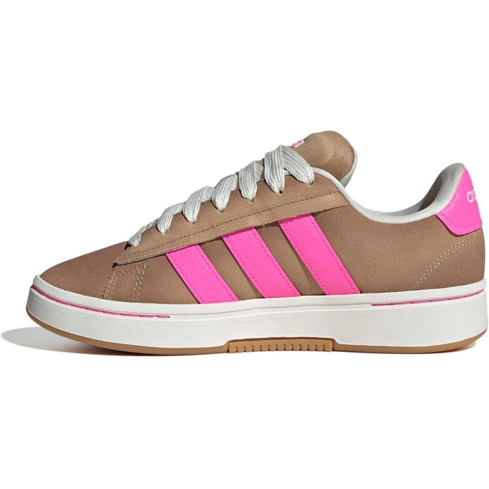 imageadidas Womens Grand Court Alpha 00sWarm SandstoneLucid PinkOff White