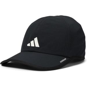 Adidas Unisex-Adult Superlite Hat – Lightweight Athletic Running Cap for Workouts(Black/White/3.0)