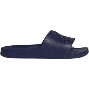 adidas Unisex Adult Adilette Aqua Slide Sandal(Dark Blue/Dark Blue/Dark Blue)