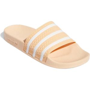 adidas Unisex Adult Adilette Aqua Slide Sandal(Halo Blush/White/Halo Blush)