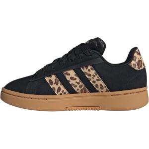 adidas Womens Grand Court Alpha 00s(Core Black/Shadow Brown/Matte Gold)