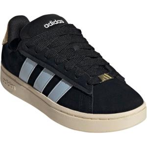 adidas Womens Grand Court Alpha 00s(Core Black/Wonder Blue/Gold Metallic)