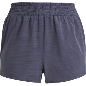 adidas Women’s Pacer Training 3-Stripes Woven High-Rise Shorts(Shadow Navy)