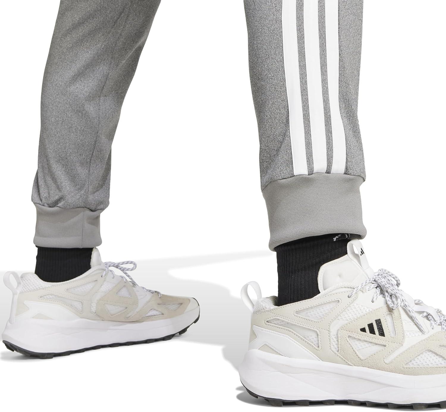 imageAdidas Mens Tricot Melange Track PantsBlack Melange